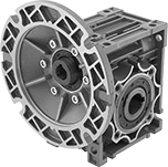 Image of Product. Front orientation. Gear Boxes. Flexible-Mount Right-Angle Speed Reducers for Face-Mount AC Motors .