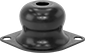 Image of Product. Bottom orientation. Vibration-Damping Mounts. Vibration-Damping Bolt-Down Mounts, Unthreaded-Hole Mount, Flange Mount, Style 11.