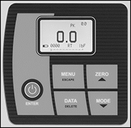 Image of Product. Top orientation. ZoomedIn view. Contains Border. Manual. Wire Crimp Pull Testers, Digital Display.