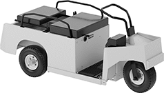 Image of Product. Standard Carrier (Convertible Rear Seat). Front orientation. Personnel Carriers. Cargo and Personnel Carriers, Standard Weight Capacity.