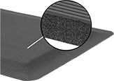 Image of Product. Front orientation. Contains Inset. Floor Mats. Extra-Soft Wear-Resistant Antifatigue Floor Mats, Style D.