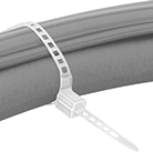Image of ProductInUse. Front orientation. Cable Ties. Perforated Cable Ties.