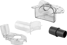 Image of Product. Front orientation. Dust Hoods. Sold as Sets.