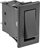 Image of Product. Switches with Quick-Disconnect Terminals. Front orientation. Rocker Switches. Submersible Rocker Switches, Not Illuminated, Quick-Disconnect-Terminal Wire Connection.