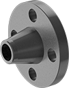 Image of Product. Butt Weld (Front). Front orientation. Pipe and Fittings. High-Pressure Iron and Steel Unthreaded Pipe Flanges, Forged Flanges, Butt Weld, Raised Surface.