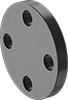 High-Pressure Iron and Steel Unthreaded Pipe Flanges