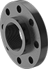 High-Pressure Iron and Steel Threaded Pipe Flanges