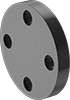 High-Pressure Iron and Steel Unthreaded Pipe Flanges