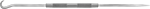 Image of Product. Front orientation. Scribers. Scribers for Steel and Plastic, Straight × Hook, Fixed Tip.