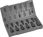 Image of Product. Front orientation. Bit Sockets. Impact Tamper-Resistant Torx Bit Socket Sets.