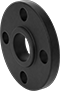 Image of Product. Slip-On Weld: Front. Front orientation. Pipe and Fittings. Low-Pressure Iron and Steel Unthreaded Pipe Flanges, Flanges, Slip-On Weld Female, Raised Surface.
