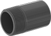 CPVC Pipe Nipples and Pipe for Chemicals
