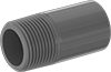 CPVC Pipe Nipples and Pipe for Chemicals