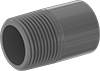 CPVC Pipe Nipples and Pipe for Chemicals