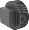 FM-Approved Low-Pressure Iron and Steel Threaded Pipe Fittings