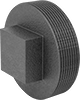 FM-Approved Low-Pressure Iron and Steel Threaded Pipe Fittings