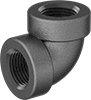 FM-Approved Low-Pressure Cast Iron Threaded Pipe Fittings