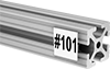 T-Slotted Framing Adhesive Strips