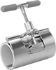 Easy-Access Low-Pressure Stainless Steel Clamp-On Pipe Fittings