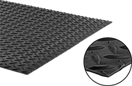 Image of Product. Front orientation. Contains Inset. Floor Mats. Traction Floor Mats, Style A.