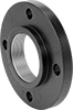 FM-Approved Low-Pressure Iron and Steel Threaded Pipe Flanges