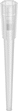 Image of Specification. Wide Tip with&nbsp;Polyethylene Filter. Front orientation. Wide Tip. Sterile Universal-Fit Pipette Tips, Polyethylene Filter.