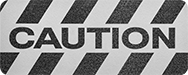 Image of Product. Front orientation. Antislip Tape. High-Visibility Antislip Tape, Rectangle, Black/Yellow Striped.