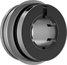 Image of Product. Front orientation. Ball Bearings. Quick-Mount Ball Bearings, Clamp-On Shaft Mount.