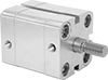 Clean Room Flexible-Mount Air Cylinders