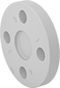 CPVC Pipe Flanges for Chemicals