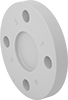CPVC Pipe Flanges for Chemicals
