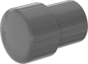 Image of Product. Front orientation. Pipe and Fittings. CPVC Pipe Fittings for Chemicals, Plugs, Cement Socket Male.