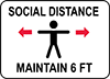 Social Distancing Signs