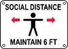 Social Distancing Signs
