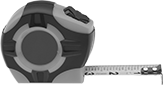 Image of Product. Front orientation. Tape Measures. Vertical Tape Measures, Lufkin P1000 Series.
