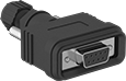 Image of Product. Front orientation. D-Sub Connectors. Washdown D-Sub Connectors, Straight Backshell Connectors, Sockets.