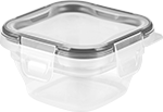 Image of Product. Front orientation. Food Storage Containers. Airtight Plastic Food Storage Containers, Style B.