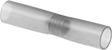 Image of Product. Front orientation. Wire Splices, Connectors, and Taps. Tight-Hold Heat-Shrink Butt Splices, Fully Insulated, Solder Connection.