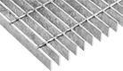 Image of Product. Front orientation. Bar Grating. Narrow-Opening Metal Bar Grating , Smooth, Galvanized Steel.