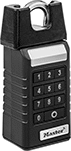 Image of Product. Front orientation. Padlocks. Cut-Resistant Bluetooth Combination Padlocks.