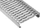 Image of Product. Style A. Front orientation. Bar Grating. Plank Grating, Style A—Serrated.