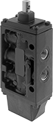 Image of Product. Front orientation. Directional Control Valves. Two-Speed Two-Action Mechanically Operated Air Directional Control Valves, Style G.