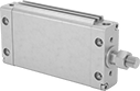 Image of Product. Front orientation. Air Cylinders. Thin-Profile Flexible-Mount Nonrotating Air Cylinders.