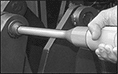 Image of ProductInUse. Shown with 7/8" Dia. Face. Front orientation. Contains Border. Hammers. Slide Sledge Hammers .