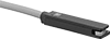 Image of Product. Front orientation. Proximity Sensors. Thin-Profile Flexible-Mount Nonrotating Air Cylinders.