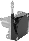 Image of Product. Front orientation. Linear Motion Position-Measuring Transmitters. Style 4.