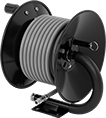 Image of Product. Front orientation. Hose Reels. Manual Reels with Lightweight Air Hose.