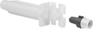 Image of Product. Front orientation. Wire Splices, Connectors, and Taps. Underground Twist-On Wire Connectors.