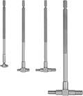 Image of Product. Four Gauge Set. Front orientation. Bore Gauges. Mitutoyo Telescoping Bore Gauge Sets, 4 Gauges.