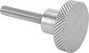 Easy-Clean Threaded-Stud Knobs